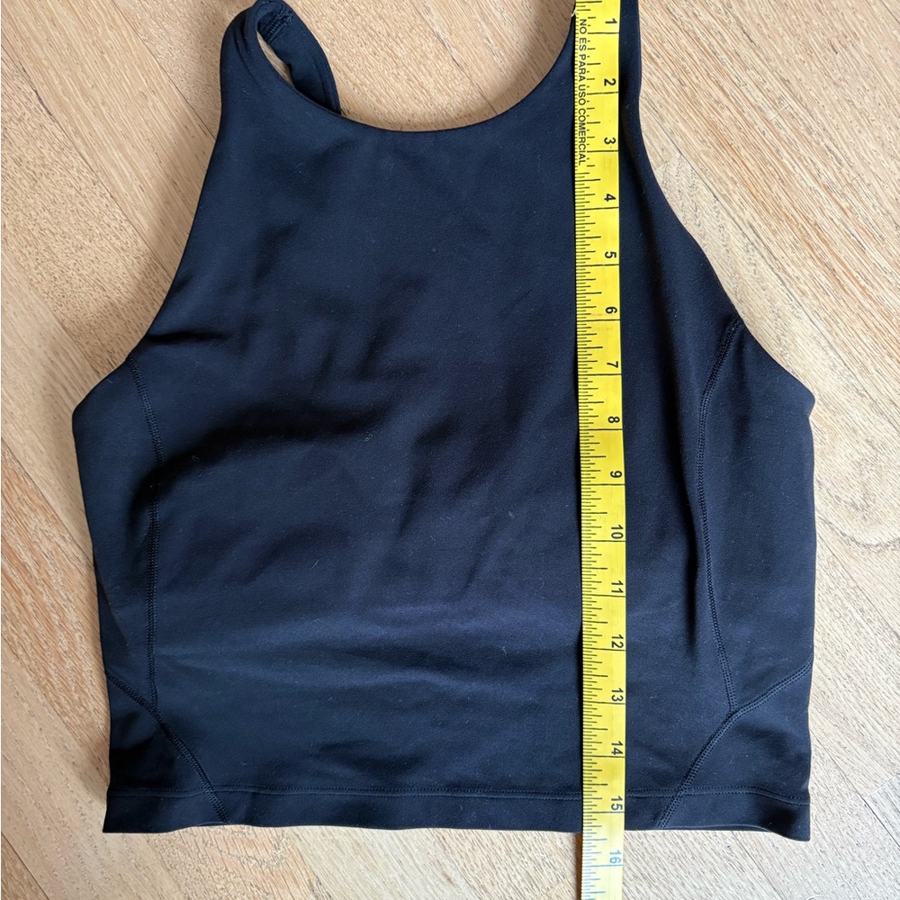 Lululemon Athletica Black Sleeveless Crop Top - Picture 4 of 4